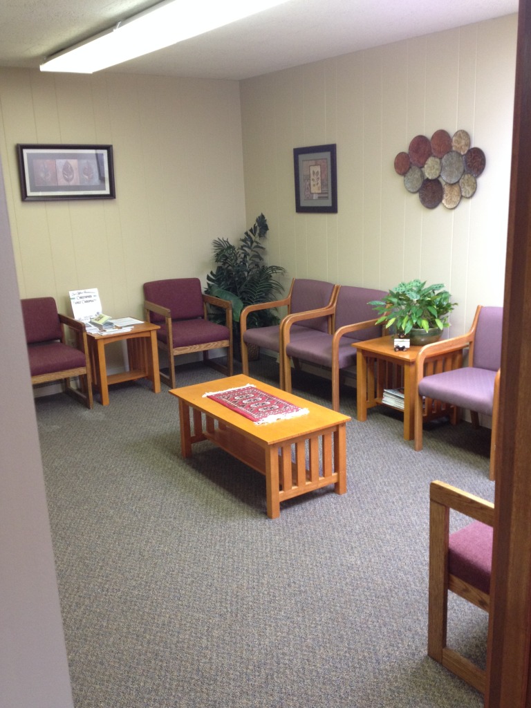 12 Waiting room Buffalo Family Chiropractor inside Christopher Family Chiropractic
