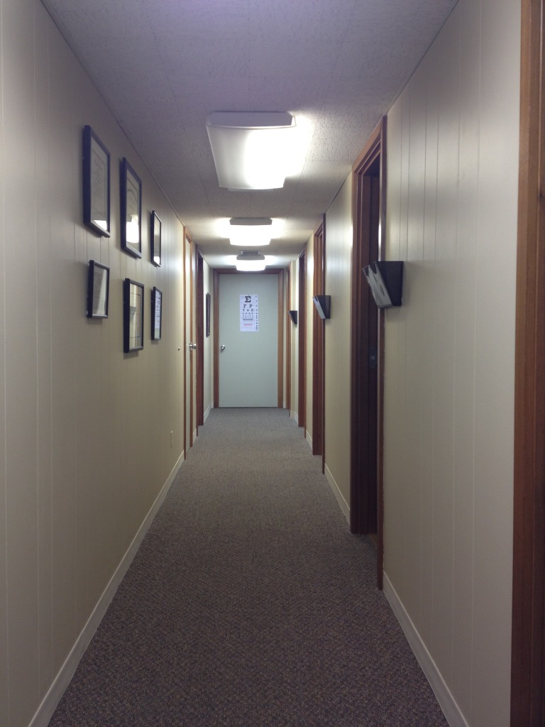 14 Hallway to treatment rooms buffalo family chiropractor inside buffalo family chiropractic virtual chiro tour